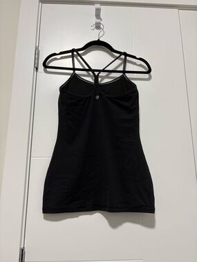 lululemon athletica Black Power Y Tank